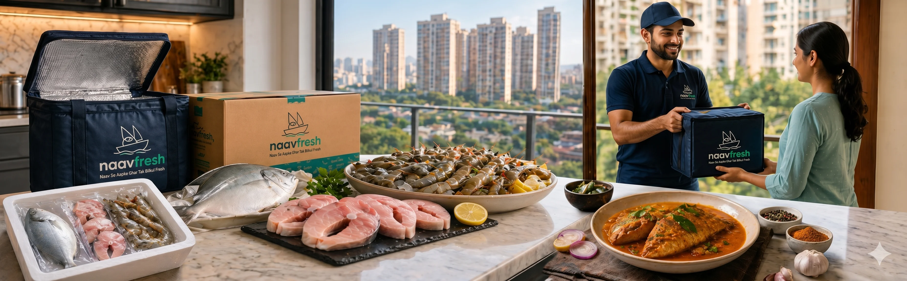 Fish Delivery in Vashi | Fresh Seafood Delivered Same Day